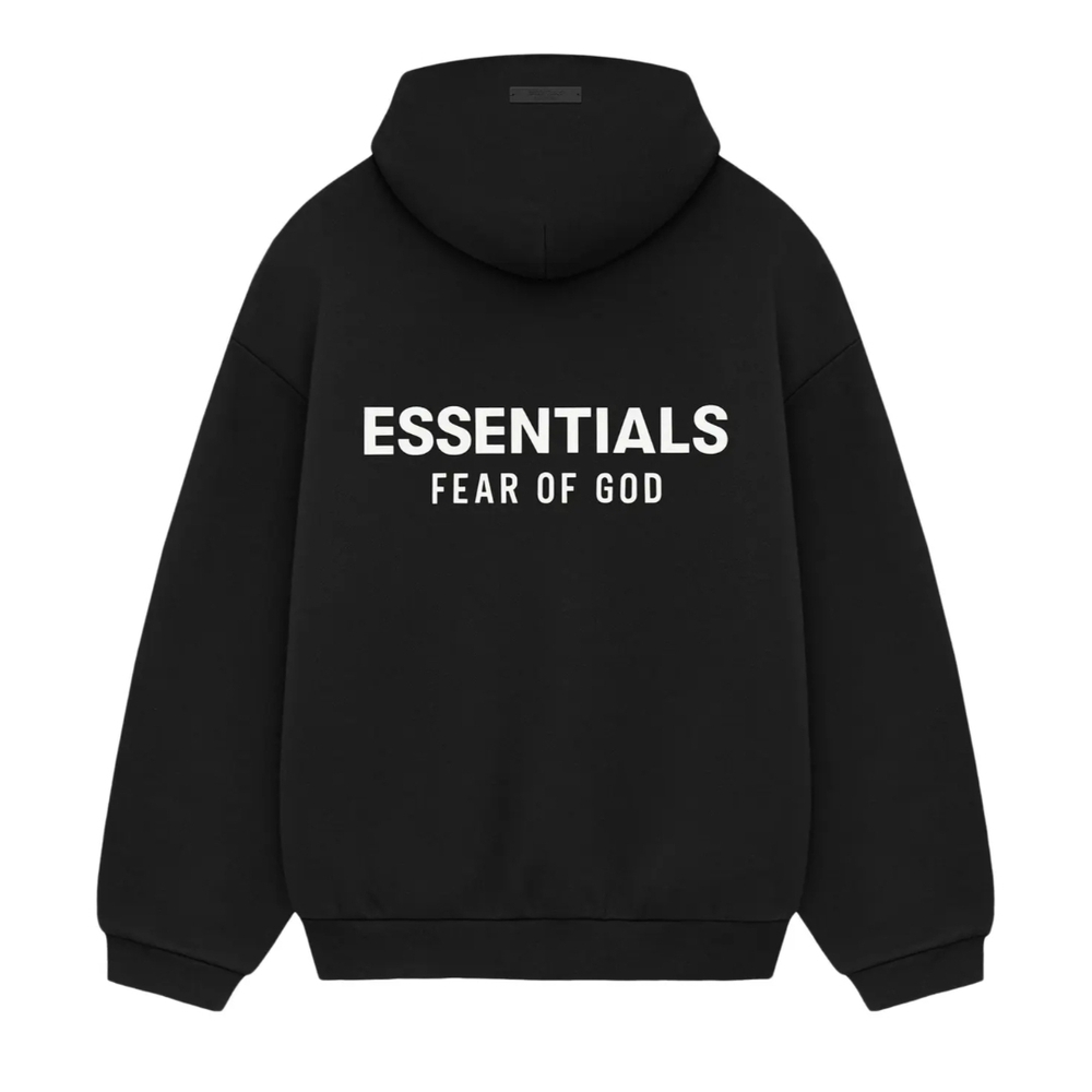 ESSENTIALS Fear of God Black Hoodie